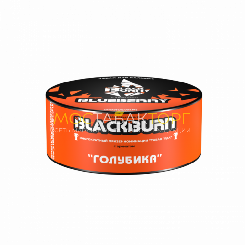 Табак для кальяна Black Burn - Blueberry (Голубика) 25 гр