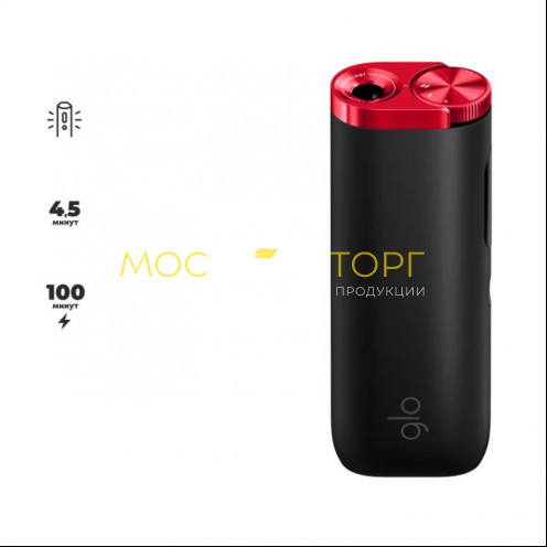 Система нагревания табака Glo Hyper Pro (Черно-красный)