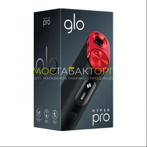 Система нагревания табака Glo Hyper Pro (Черно-красный)