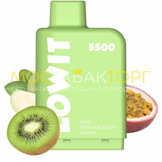 Картридж Elf Bar Lowit 5500 - Киви маракуйя гуава Картридж Elf Bar Lowit 5500 - Киви маракуйя гуава