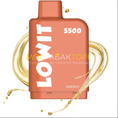 Сменный картридж Elf Bar Lowit 5500 - Энергетик