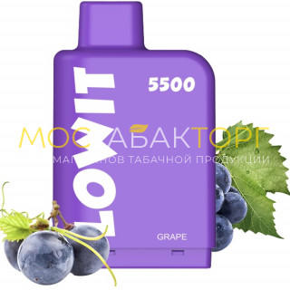 Картридж Elf Bar Lowit 5500 - Виноград Картридж Elf Bar Lowit 5500 - Виноград