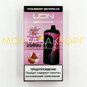 UDN TRIPLE M 20000 затяжек - Strawberry Watermelon (Клубника Арбуз) UDN TRIPLE M 20000 затяжек - Strawberry Watermelon (Клубника Арбуз)