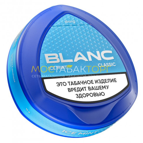 Жевательный табак Blanc by Inflave Ice Mint Classic Strong 12 гр