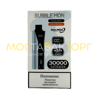BUBBLE MON BOOSTER DUBLE 30000 Ананас кокос / клюква виноград 2%