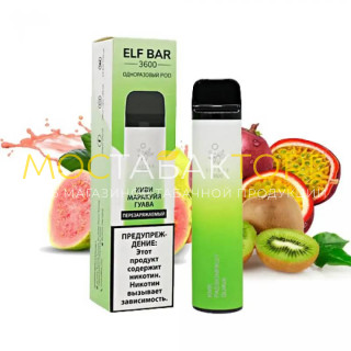 Elf Bar 3600 - Киви маракуйя гуава