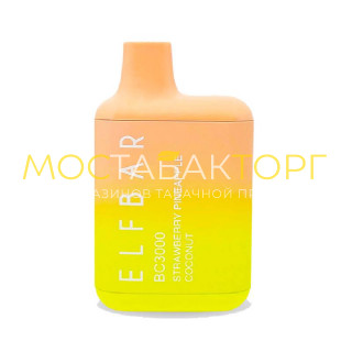 Elf Bar BC3000 - Клубника ананас кокос Elf Bar BC3000 - Клубника ананас кокос