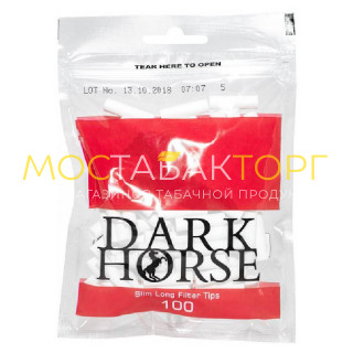 Фильтры Dark Horse Slim Long (100 шт)