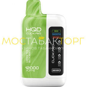 HQD Click Pro - Зелёный чай с мятой