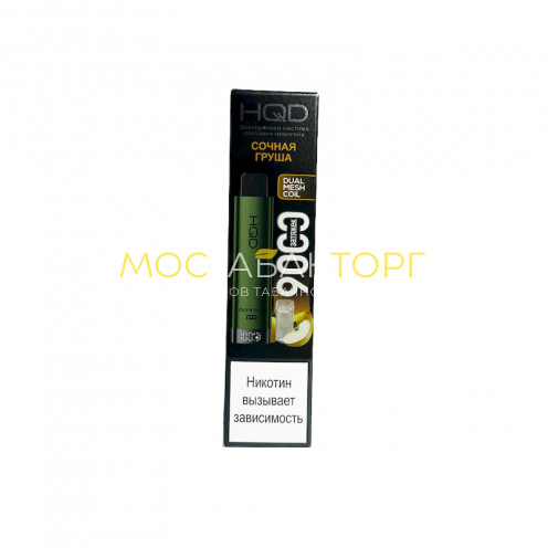 Электронные сигареты HQD Cuvie Plus Pro Сочная Груша