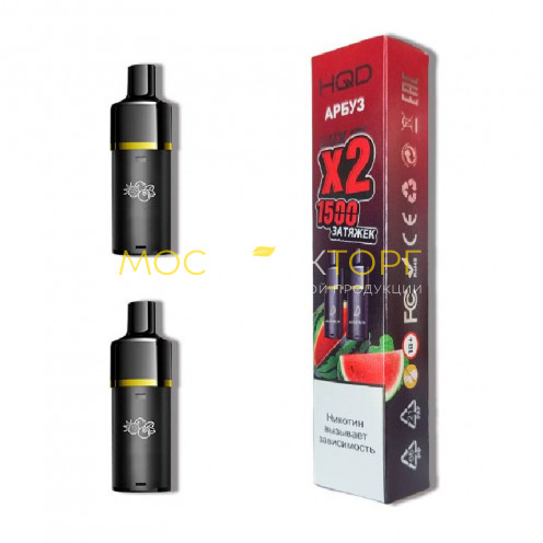 Сменный картридж HQD LUX Манго Клубника 2 шт
