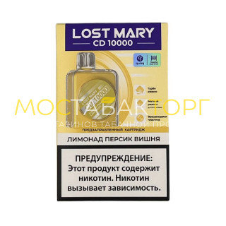 Lost Mary CD 10000 + картридж - Лимонад персик вишня