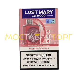 Lost Mary CD 10000 + картридж - Ледяной арбуз