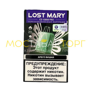 Картридж Lost Mary Pro CD 10000 - Арбуз вишня Картридж Lost Mary Pro CD 10000 - Арбуз вишня