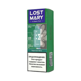 Картридж Lost Mary X-Link Classic 20000 - Перечная мята Картридж Lost Mary X-Link Classic 20000 - Перечная мята
