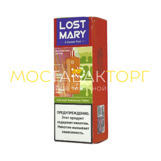 Картридж Lost Mary X-Link Sweet 20000 - Кислый апельсин лайм Картридж Lost Mary X-Link Sweet 20000 - Кислый апельсин лайм