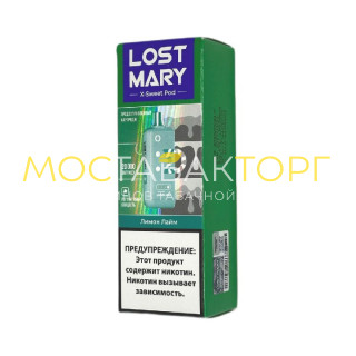 Картридж Lost Mary X-Link Sweet 20000 - Лимон лайм Картридж Lost Mary X-Link Sweet 20000 - Лимон лайм