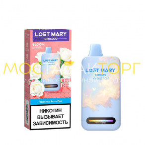 Lost Mary BM 16000 Bloom - Черника Роза лёд Lost Mary BM 16000 Bloom - Черника Роза лёд