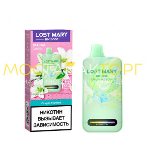 Lost Mary BM 16000 Bloom - Сакура малина Lost Mary BM 16000 Bloom - Сакура малина