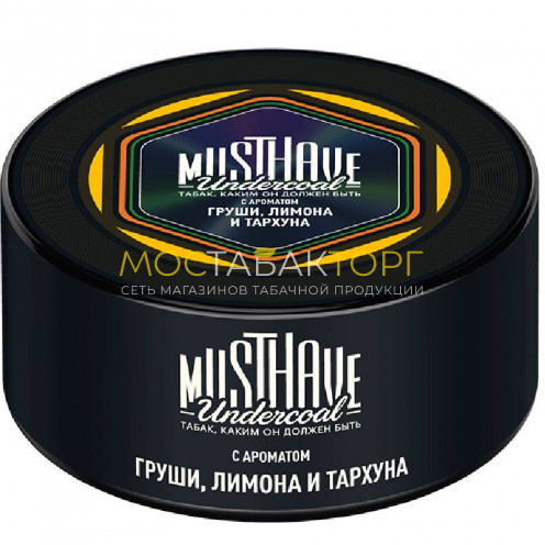 Табак для кальяна Musthave - Груша, лимон и тархун (Green Tonic)