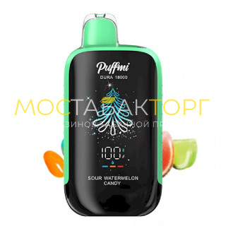 PuffMi Dura 18000 - Кислая арбузная конфета
