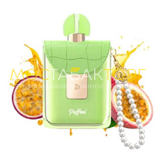 Puffmi Flora 25000 - Зелёный чай с маракуйей