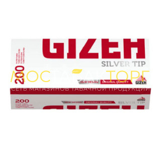 Сигаретные гильзы Gizeh Silver Tip (200 шт) Сигаретные гильзы Gizeh Silver Tip (200 шт)