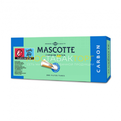 Сигаретные гильзы Mascotte Carbon Filter Tubes (200 шт)