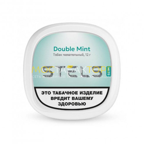 Жевательный табак STELS - Double Mint Slim (12 г)