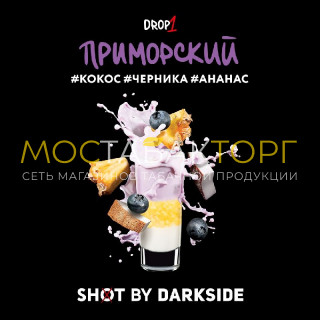 Darkside Shot - Приморский Шейк (Черника, кокос, ананас) 30 гр
