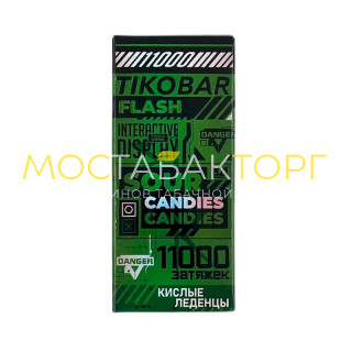 TIKOBAR FLASH 11000 Кислые Леденцы (Sour Candies)