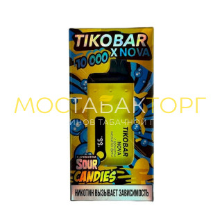 TIKOBAR NOVA 10000 Кислые конфеты (Sour Candies)
