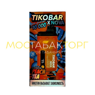 TIKOBAR NOVA 10000 Персиковый чай (Peach Ice Tea)
