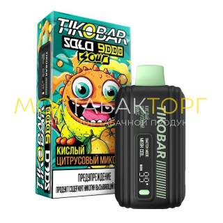 TIKOBAR SOLO Кислый Цитрусовый Микс 9000 затяжек