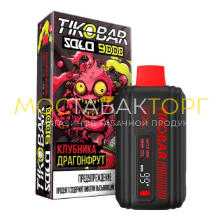 TIKOBAR SOLO Клубника Драгонфрут 9000 затяжек