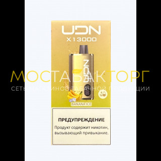 UDN BAR X 13000 Банан лёд