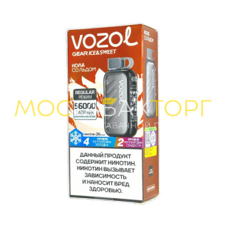 Vozol Gear Ice&Sweet 56000 - Кола со льдом Vozol Gear Ice&Sweet 56000 - Кола со льдом