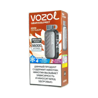 Vozol Gear Ice&Sweet 56000 - Кола со льдом Vozol Gear Ice&Sweet 56000 - Кола со льдом