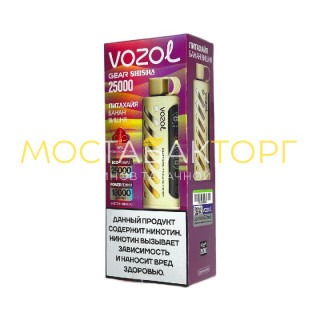 Vozol Gear Shisha 25000 - Питахайя банан вишня