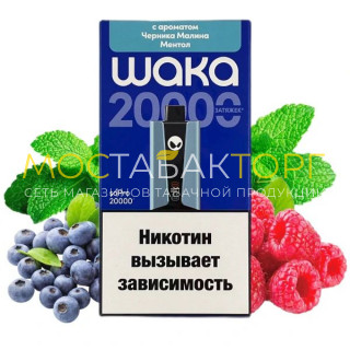 WAKA soPro 20000 - Черника малина ментол
