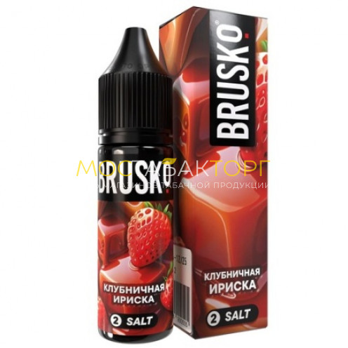 Жидкость для электронных сигарет BRUSKO(Chubby) 2 35мл Клубничная ириска 2