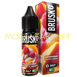 Жидкость BRUSKO(Chubby) 2 35мл Малиновый йогурт с манго 2