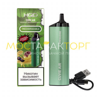 HQD Cuvie Air Grenadine (hqd Куви Эир Гранатовый сок со смородиной)