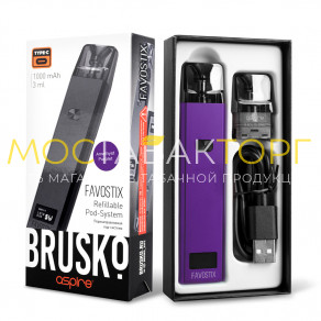 Бруско Фавостикс (Brusko Favostix) 1000 mah, Фиолетовый