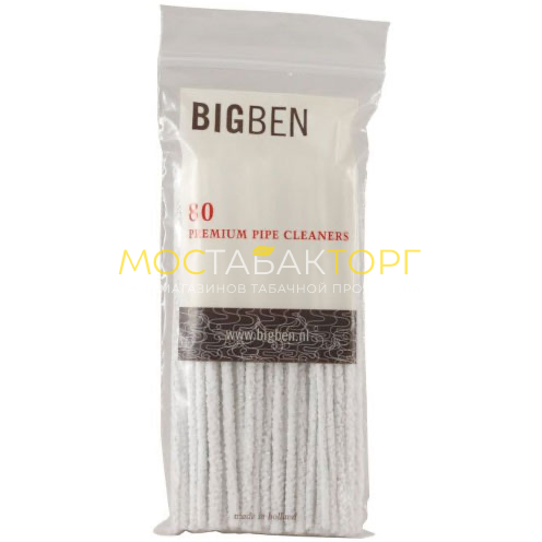 Ерши для трубок Big Ben Premium White (80 шт.)