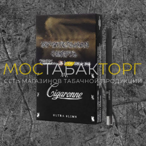 Cigaronne Ultra Slims Black Cigaronne Ultra Slims Black