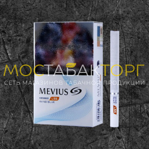 Мевиус ЛСС Винд Блю 4 (MEVIUS LSS Wind Blue 4) раздвижная пачка Мевиус ЛСС Винд Блю 4 (MEVIUS LSS Wind Blue 4) раздвижная пачка