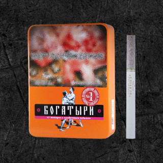 Папиросы Богатыри Бленд №1 (Вишня)