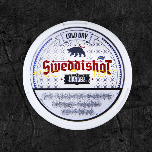 Жевательный табак Sweddishot - Cold Dry Danger 10 гр